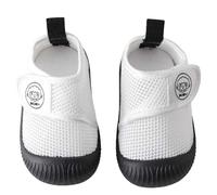 Genérico Zapatos de Verano para Caminar para bebés niñas Transpirables niños 0-3 años Calzado Infantil Ligero Antideslizante Malla Deportiva Primera Etapa (Black, 11-16 Months)