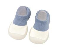 Genérico Zapatos Deportivos para Bebé Niña con Suela de Goma Antideslizante para los Primeros Pasos en Interiores y Adornos de (Blue, 20 Toddler)