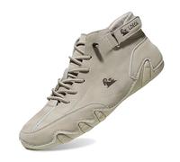 Genérico Zapatos Descalzos Hombre, Zapatillas Hombre Barefoot Botas Altas De Gamuza Italianas Hechas A Mano Unisex Zapatos Mpermeables Ligeros Antideslizantes Transpirables Cómodo Zapatillas
