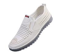 Genérico Zapatos Hombre Comodos Vestir - nuevos Zapatos Casuales de Comercio Exterior para Hombre Zapatos en recortados de Tendencia Zapatos Hechos a Mano de Negocios Transpirables de Verano Playeros