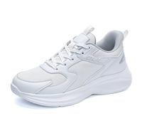 Genérico Zapatos Hombre - Zapatos Blancos Hombre - Zapatillas De Deporte Transpirables De Malla De Color Sólido para Hombre Cómodas Y con Temperamento para Correr
