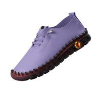 Genérico Zapatos Mujer de Piel Flexible, Corte Transpirable y Acabados Costurados, Suela de Plataforma Espesada, Grandes Tamaños, Estilo Retro Romano, para Caminar Diario Primavera-Verano, Pp2, 35 EU