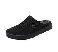 Genérico Zapatos Mujer Verano Tacon - Zapatos Transpirables con Cordones para Mujer Zapatos Planos Informales Zapatos De Trabajo De Malla Ligera Unisex Zapatillas De Trabajo Deportivas Transpirables