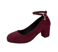 Genérico Zapatos Mujer Verano - Zapatos Casuales Elegantes para Mujer con TacóN Grueso Uso Diario Y para Combinar con Jeans DiseñO Sin Cordones para Un Ajuste CóModo CumpleañOs