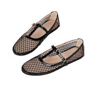 Genérico Zapatos Planos Mujer Comodos, Zapatos Planos Mujer Vestir Elegantes, Bailarina Alpargatas Transpirables Y CóModas Sin Cordones Portivos Baile con Bailarina Merceditas Manoletinas Alpargatas