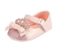 Genérico Zapatos Princesa Bebé Antideslizantes Caminar Niño Pequeño Cómodos Ligeros Transpirables Flexibles Duraderos Elegantes Seguros Interiores Exteriores (20 Infant)
