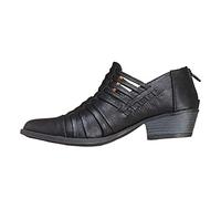 Genérico Zapatos Tacon Mujer Pies Anchos Sandalias Cómodas Zapatos de Tacón Bajo Y de Tamaño para Comercio Transfronterizo para Mujer,Sandalias con Cremallera Y Tacón Grueso A Sandalia (Black,39)