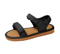 Genérico Zapatos Tacon Mujer Sandalias planas de verano para mujer con doble tira, cómodas, de uela uave, para exteriores, informales y deportivas. Sandalias Verano (39)