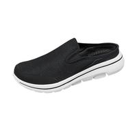 Genérico Zapatos Verano Mujer Comodos - Pareja Casual Color SóLido Envuelto Toe Flyweave Malla Transpirable Medias Chanclas Zapatos Casuales De Gran TamañO Zapatos Entretiempo Mujer
