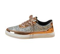 Genérico Zapatos Verano Mujer Comodos - Zapatillas Informales De Suela Gruesa Nuevos Zapatos De Moda para Mujer Zapatos con Cordones De Corte Bajo Zapatos De Pareja A La Moda Deportivas