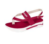 Genérico zapatos verano mujer,sandalia plataforma,Contorno adaptable para preparativos de excursiones naturales en épocas de primavera cálida_1