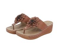 Genérico zapatos verano mujer,sandalias con cuña mujer,Diseño neutro para atuendos de paseos casuales después de visitas a centros culturales