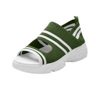 Genérico zapatos verano mujer,sandalias mujer verano plataforma,Líneas equilibradas para combinaciones con pantalones cortos en paseos playeros habituales