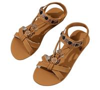 Genérico zapatos verano mujer,sandalias playa mujer,Corte clásico para preparativos de equipaje en escapadas turísticas entre pueblos costeros cercanos_1