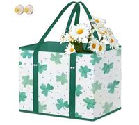 Genérico Zealburst Grocery Bags, Reusable Shopping Bags With Handles, Shopping Tote with Reinforced Handles for Supermarket Picnic (Style E)