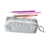 Genérico Zipper Pencil Case, Sturdy Pen Pouch, Large Capacity Pen Organizer Pouch with Multi Slot Design, 7.48x2.76 Inches Lightweight Storage Case for Student Travel Office Use