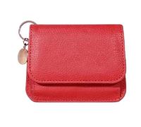 Genérico Zipper Wallet for, PU Leather Drivers License Holder, Portable Zippered Coin Purse, Vintage Style PU Leather Purse, Small Compact Change Pouch, Zippered Leather Card Wallet for Womens