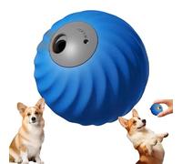 Genérico Zoomie Buddy 2.0 Smart Touch Interactive Dog Toy, 2 in 1 Interactive Dog Balls + Pet Feeder, Automatic Rolling + Feeding, USB-C Rechargeable, Suitable for Small/Medium Dogs (Blue,1 PCS)