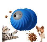 Genérico Zoomie Buddy 2.0 - Zoomie Buddy for Dogs,2 in 1 Interactive Dog Balls & Pet Feeder, Dog Track Food Leaking Ball,for Small or Medium Dogs and Cat (2PCSBlue)