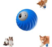 Genérico Zoomie Buddy 2.0, Zoomie Buddy Interactive Pet Toys, Smart Pet Rolling Feeding Ball Eed, Dual Modes, USB Rechargeable, Dog Toys to Keep Them Busy (1Pcs*Blue)
