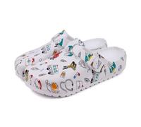 Genérico Zuecos de Enfermería Mujer Calzado Sanitario Antideslizante para Personal Hospitalario Impermeable Transpirable Zapatos Profesionales Ligeros(A,US 8=25.5cm=EU41)