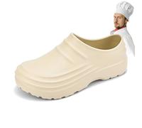 Genérico Zuecos de Trabajo para Mujer y Hombre, Zapatos de Cocina Antideslizantes, Impermeables, para Restaurante, jardín, enfermería, Servicio de Alimentos, Resistentes al Aceite/2026