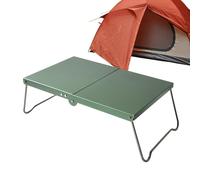 Generico Zusammenklappbarer - Tisch, Campingzubehör | Edelstahlständer für Camping, Picknick, den täglichen Gebrauch zu Hause