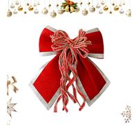 genéricos para árbol de Navidad | Velvet Vintage Ribbon Bow Ornaments Home Decor Holiday Wedding Indoor Outdoor Office Farmhouse Wreath Garland Mantel Wall Door