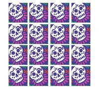 Generique - 16 servilletas de Papel Día de los Muertos