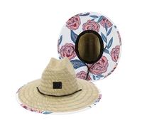 Générique 1PC/2 uds sombrero de mujer paja verano playa sol al aire libre señora(E21FMZ054A)