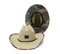 Générique 1PC/2 uds sombrero de mujer paja verano playa sol al aire libre señora(E21FMZ059A)