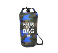 Générique 2/5/10/15/20/30L Camuflaje al Aire Libre Impermeable portátil Rafting Buceo Bolsa Seca Saco Bolsas de natación recubiertas(10L Blue)