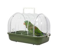 Générique Bird Travel Cage - Carry Case with Standing Perch Clear Window - Travel Bird Cage | for Parakeet Canary Cockatiel Conure Bearded Dragon