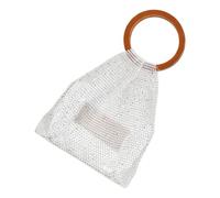 Générique Bolso hecho a mano, bolso brillante con asa, bolso de tela para mujeres, familia y amigos para viajar el día a día en casa dentro y, Color ., Se référer au descriptif