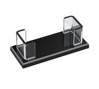 Générique Business Card Display, Name Card Holder Stand, Clear Acrylic Organizer, 4,53 x 1,97 x 1,52 pulgadas, Desktop Storage Rack, Trade Show Meeting Job Fair Use, Seminar Event Reception