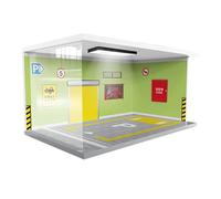 Générique Car Model Showcase, Collector Garage Display, Parking Lot Stand, Model Display, Living Room Showcase, Display Case Lighting, Car Collector Stand, Exquisite Model Display, Car Scene Setup