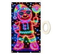 Générique Christmas Door Cover - Christmas Door Banner | 70 x 35 pulgadas fluorescencia Holiday Sign for Porch Farmhouse Indoor Outdoor Home| Christmass Front Doors Decoration Covers