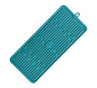 Générique Coffee Machine Mat - No -Skid Silicone Dish Drying Counter Protector,Coffee Bar Mat - for Cafe Restaurant Break Room Kitchen Home Bar Workplace Dining Table