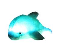 Générique Delfín de Peluche, de Peluche LED - de Peluche Lindo, de Peluche de Inducción Brillante, Delfín de Peluche, Luminoso Colorido para Niños y Niñas