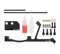 Générique Disc Brake Adapter - Bike Rotor Bracket, Bicycle Conversion Bolts | Sturdy aleación de aluminio construcción | Gravel Road City Street Riding, Bicycle Brake Conversion Mounting Hardware Set