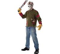 Generique - Disfraz de Jason de Viernes 13 para Hombre Única