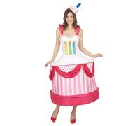 Generique - Disfraz de Pastel Talla única (40) para Mujeres en Halloween