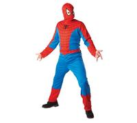 Generique - Disfraz de Spiderman con pasamontañas para adultos
