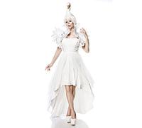 Generique - Disfraz místico de cisne para mujer, color blanco, L (40)