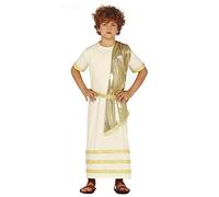 Generique - Disfraz Romano Blanco niño - 7-9 años (125-135 cm)