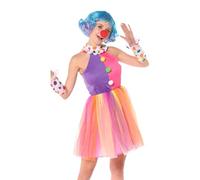 Générique Elegante disfraz de cosplay, para espectáculos y fiestas de Halloween, con cuello con volantes y mangas decorativas, talla S