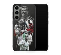 Générique Funda compatible con Samsung Galaxy A15 Cristiano Ronaldo Legend Football Gold Ronaldo Messi Neymar Mbappe, Ref 8088