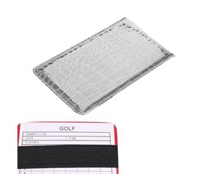 Générique Golf Scorebook - PU Leather Golf Log Book with 2 Scorecards | Portable Scorecard Holder, Notebook for Men Women and Golfers, Indoor Outdoor Golfing Practice and Game Tracking