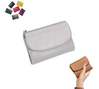Générique Joyfullygo Wallet,Relevantk Unisex Pebble Leather Wallet, Can Hold Coins, ID Cards (W-2)