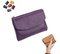 Générique Joyfullygo Wallet,Relevantk Unisex Pebble Leather Wallet, Can Hold Coins, ID Cards (W-8)